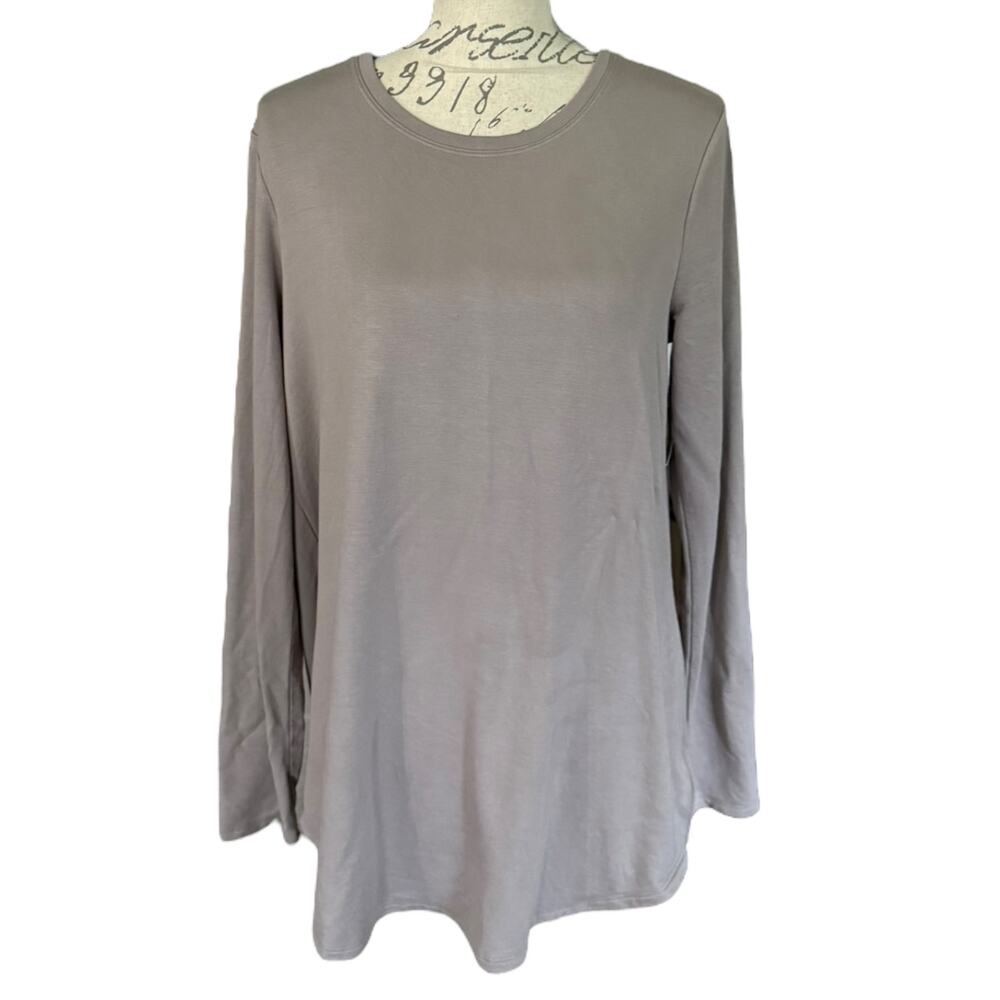 Daily Ritual Supersoft Terry Lined Long Sleeve Shirt Size XL